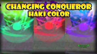 Changing Conqueror Haki Color Be Like In Roblox King Legacy