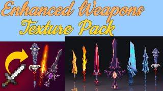 3D Weapons and Swords Minecraft Texture Pack Showcase + Download