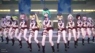 【MMD】BAAMMOMOLAND   TDA Velvet Police