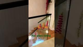 glass railing #viral #shortsvideo #how #ytshorts #design #shortsfeed #glass #furniture #trending #mr
