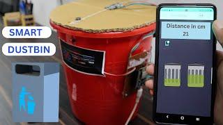 Smart Dustbin With New Blynk2.0 App Using ESP8266