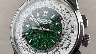 Patek Philippe 5930P-001 World Time Flyback Chronograph Patek Philippe Watch Review