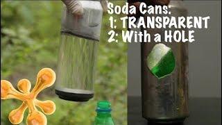 Transparent Soda Can | dissolving aluminium can | dArtofScience