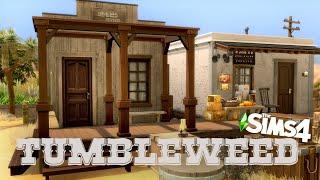 RDR2 in The Sims 4 - Building Tumbleweed - Assay Office (Part 5)