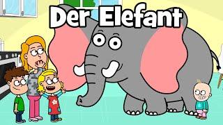   Tierlied Urlaub Familie - Bade Song | Der Elefant Song | Hurra Kinderlieder