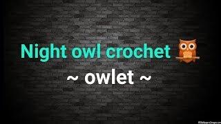 Night Owl Crochet ~ owlets for the pumpkin farm