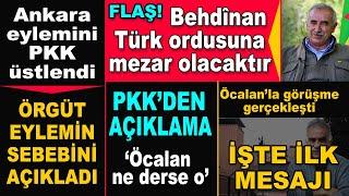 Pekeke Ankara ey-lemini neden yaptığını açıkladı, Karayılan’dan Türk ordusuna sert uyarı