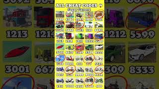 All Cheat Code  Real code  Indian bike driving 3d all new cheat code update + plugin cheat code