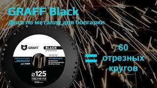 GRAFF Black 125 мм Алмазный диск для УШМ