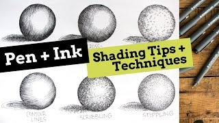 Shading with Pen and Ink Must Know Tips and Techniques