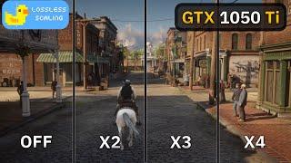 GTX 1050 Ti : Lossless Scaling - ( X2, X3, X4 ) 5 Games Tested