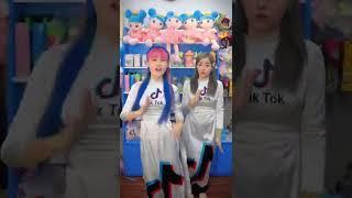 Couple Linh Barbie & Tường Vy Mặc Áo Dài Đú Trend TikTok - Vê Vê Travel #shorts