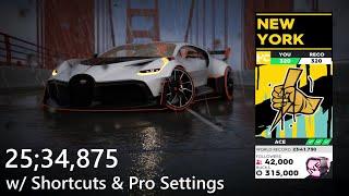 The Crew 2 | New York | 25:34,875 (Shortcuts & Pro Settings)