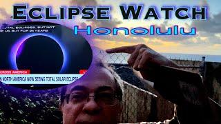 Honolulu's Eclipse Experience April 8, 2024 7:12am