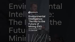 Site-Wide Intelligence is Driving ESG in Mining