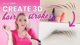 How to create the perfect 3D hair strokes by machine