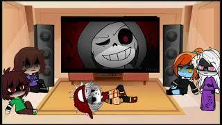 Реакция UnderTale на meme про Санса |часть 2| Gacha Club