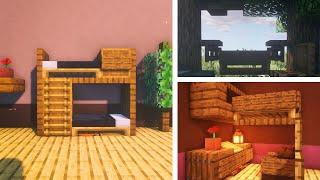 МАЙНКРАФТ: 8 ИДЕЙ ДЛЯ ПОСТРОЕК КРОВАТИ В MINECRAFT