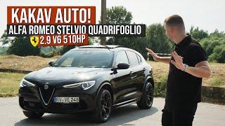 Alfa sa Ferrari motorom! Stelvio QV 510hp