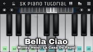 Bella Ciao :: Mobile Piano Tutorial | Money Heist / La Casa De Papel