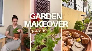 DIY GARDEN MAKEOVER EP. 5 | Extreme Garden Corner Clean Up, Painting & Planting a New Flower Bed