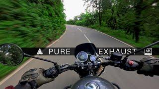 Nagrota Bagwan Twisties | Dhauladhar Foothills | Barot Valley Ride | Pure Exhaust Meteor 350 4K ASMR