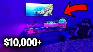 INSANE 14 Year Old DREAM Gaming Setup and Room Tour! ($10,000+) | Kybo