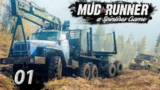 Spintires MudRunner | Erstes Gameplay ► #01 PREVIEW Off-Road Simulator First Look deutsch german