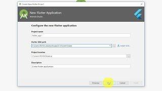 Tutorial How to Start a new Flutter project in Android Studio