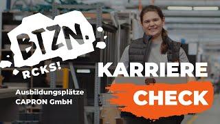 KARRIERE CHECK: Ausbildungsplätze bei CAPRON GmbH