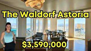 Tour A Dazzling $3.6M Luxury Condo at Waldorf Astoria Las Vegas