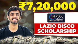 FULLY FUNDED LAZIO DISCO SCHOLARSHIP FOR INTERNATIONAL STUDENTS | PROCESS | STUDY IN ITALY 2024-25