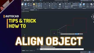 AutoCAD How To Align Object