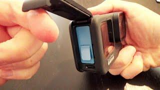 How to OPEN the DOOR on a GoPro Hero 9 Black.