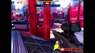 Shadowgun Legends| Arena Gold 8:56 with the NEW sniper Twilight Vindicator.