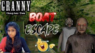 Granny chapter 2 Boat Escape ||கிழவி Singing Song || Jeni Gaming