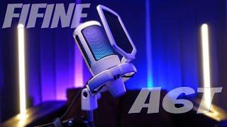 Best budget mic for Gaming & Discord in 2023 - FIFINE A6T in white