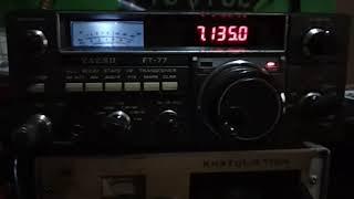 HF 40 m band #yaesu FT 77