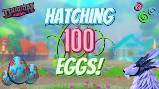 Hatching 100 Easter EGGS (Dragon Adventures 2023)