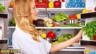 HOW TO PROPERLY STORE FOOD ON THE SHELVES OF THE REFRIGERATOR