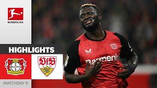 Wild Game Ends In Draw | Bayer 04 Leverkusen - VfB Stuttgart | Highlights | MD9 – Bundesliga 2024/25