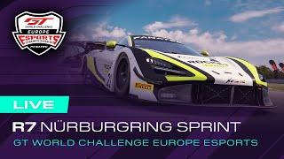 NURBURGRING | SRO ESPORTS | GT WORLD CHALLENGE EUROPE SPRINT 2021