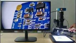 3D Microscope 360° View capture for PCB Test | Soldering review | Electronics Library