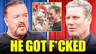 Starmer FACES BACKLASH After Ricky Gervais Exposes Hidden Scandal!