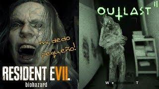 Outlast 2 vs Resident Evil 7 - Cuál da más miedo?!