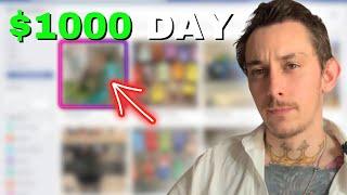 How I Make $1000/day Dropshipping On Facebook Marketplace (selling 1 item)