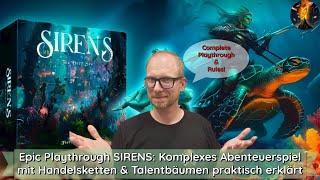 Epic Playthrough SIRENS: Komplexes Abenteuerspiel mit Handelsketten & Talentbäumen praktisch erklärt