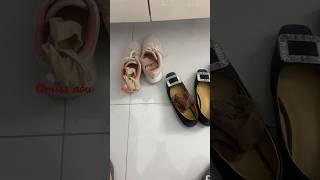 Nylon socks for ladies| different shoes try on | Stocking tops and shoes