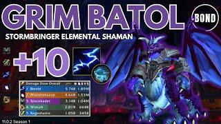 Grim Batol +10 - Stormbringer Elemental Shaman - TWW 11.0.2 Season 1 Week 1