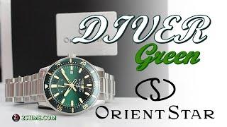 ORIENT STAR Diver RE-AU0307E Green Dial |  High Quality Watch Under 600